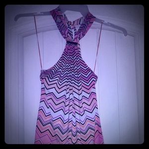 Jennifer Lopez tie back top